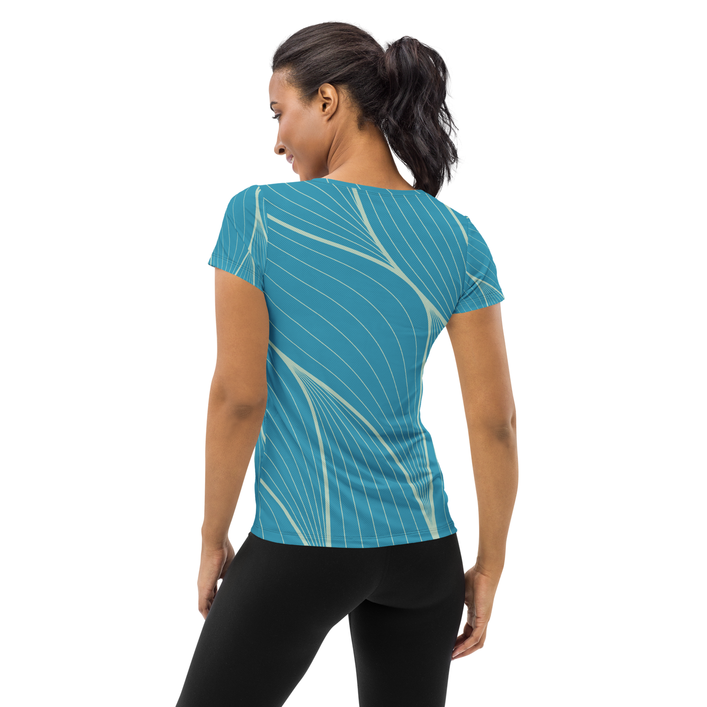 Camiseta deportiva mujer all over