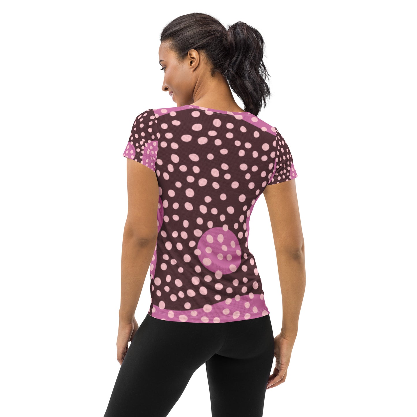 Camiseta deportiva mujer all over