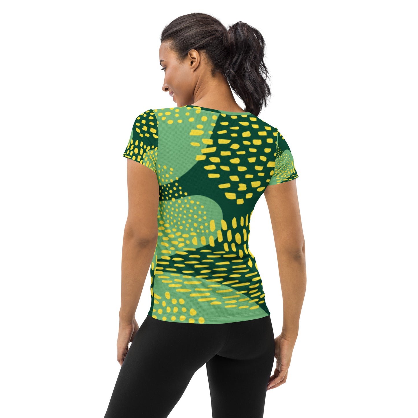 Camiseta deportiva mujer all over