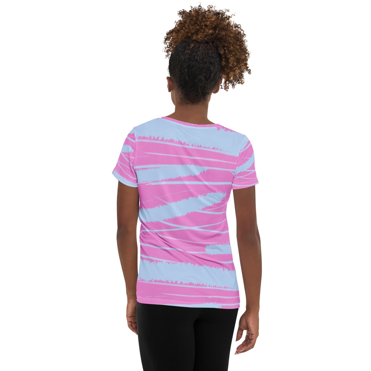 Camiseta deportiva mujer all over