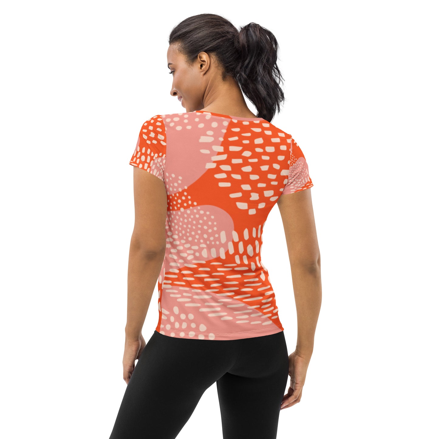 Camiseta deportiva mujer all over