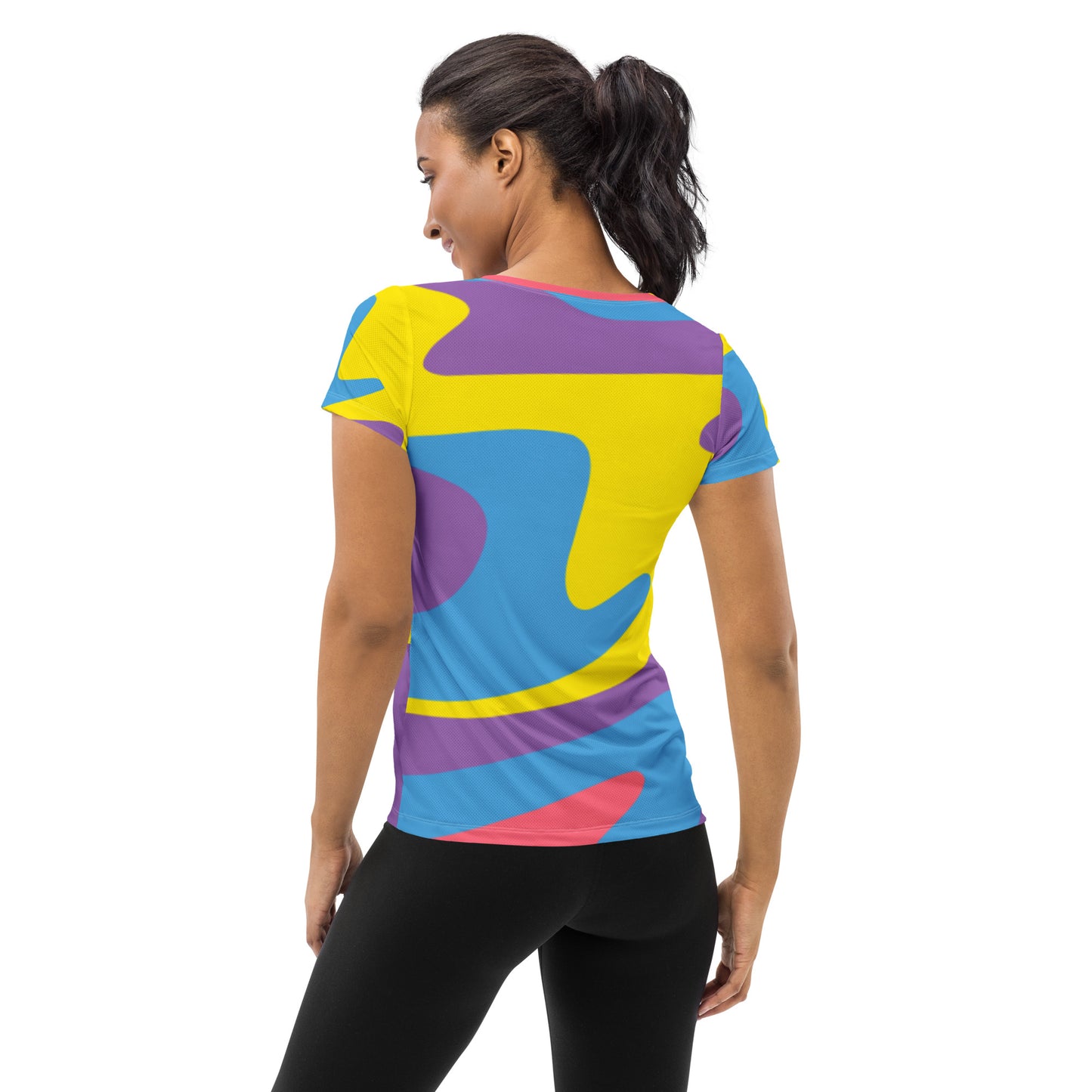 Camiseta deportiva mujer all over