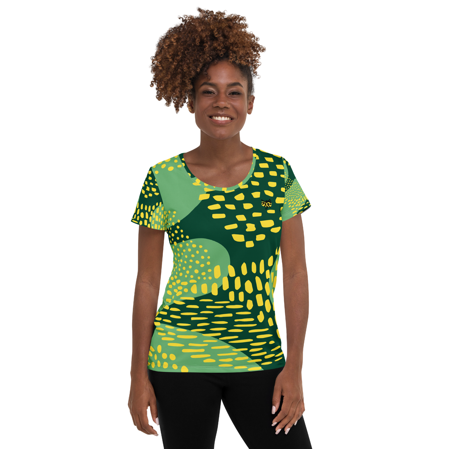 All-Over Print Women's Athletic T-shirt