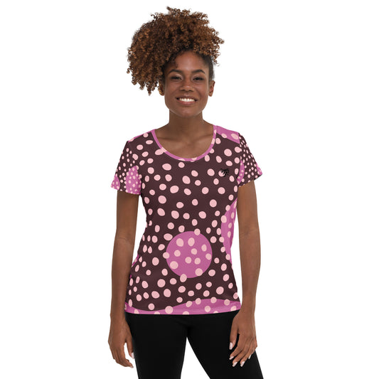 Camiseta deportiva mujer all over