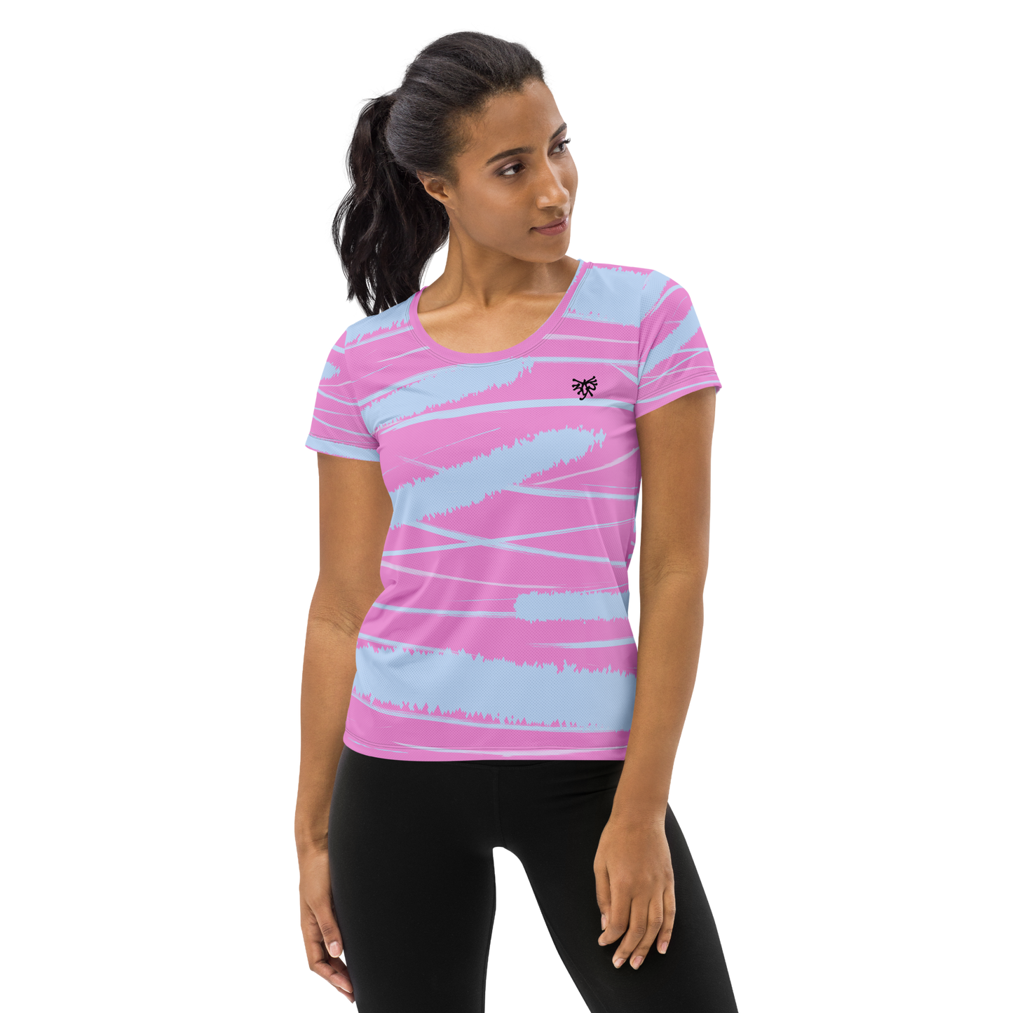 Camiseta deportiva mujer all over