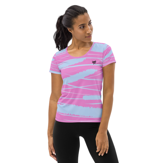 Camiseta deportiva mujer all over