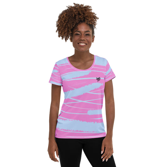 Camiseta deportiva mujer all over