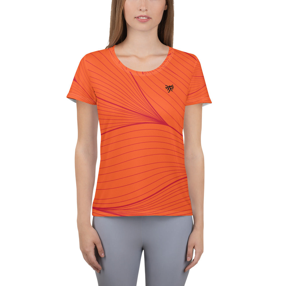 Camiseta deportiva mujer all over