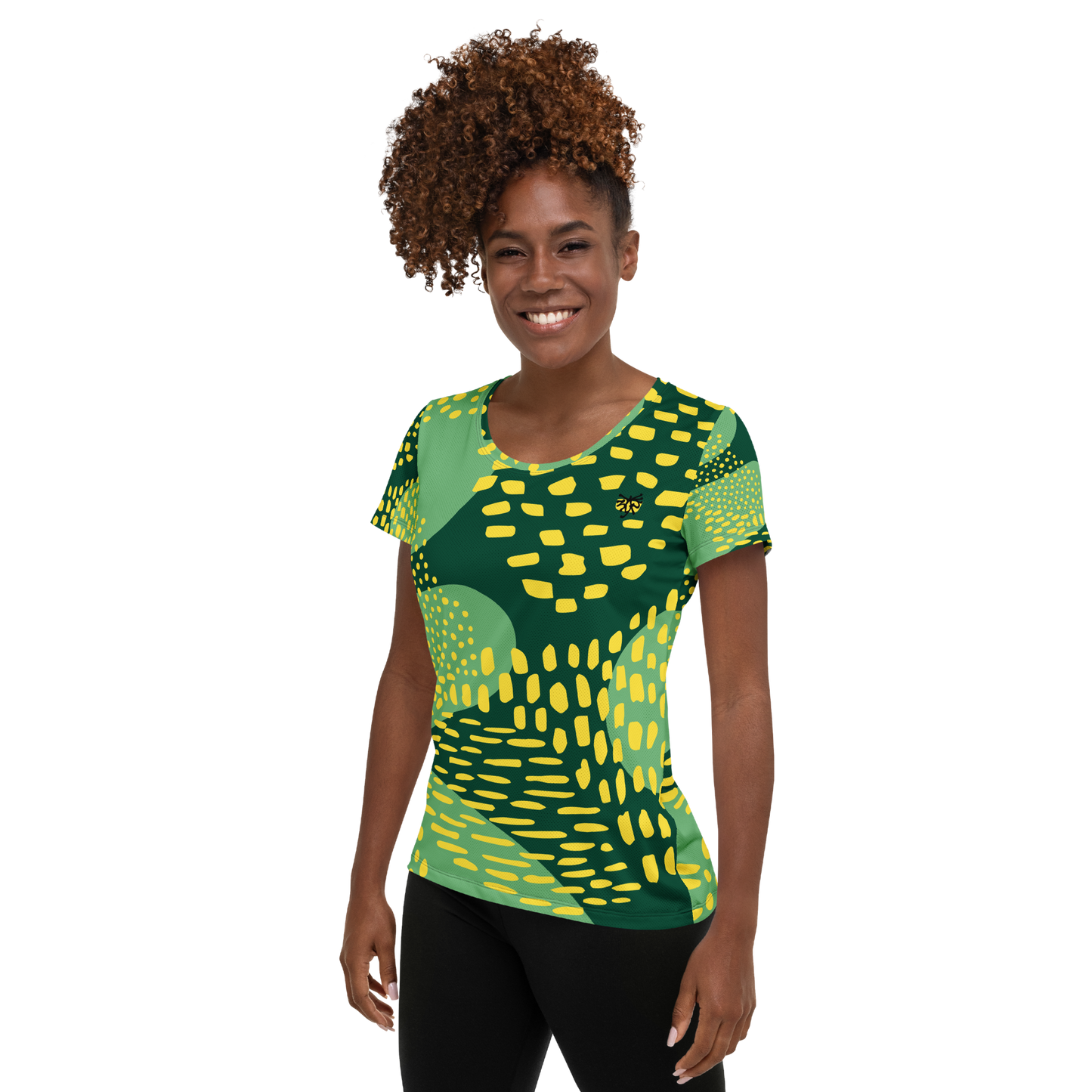 All-Over Print Women's Athletic T-shirt