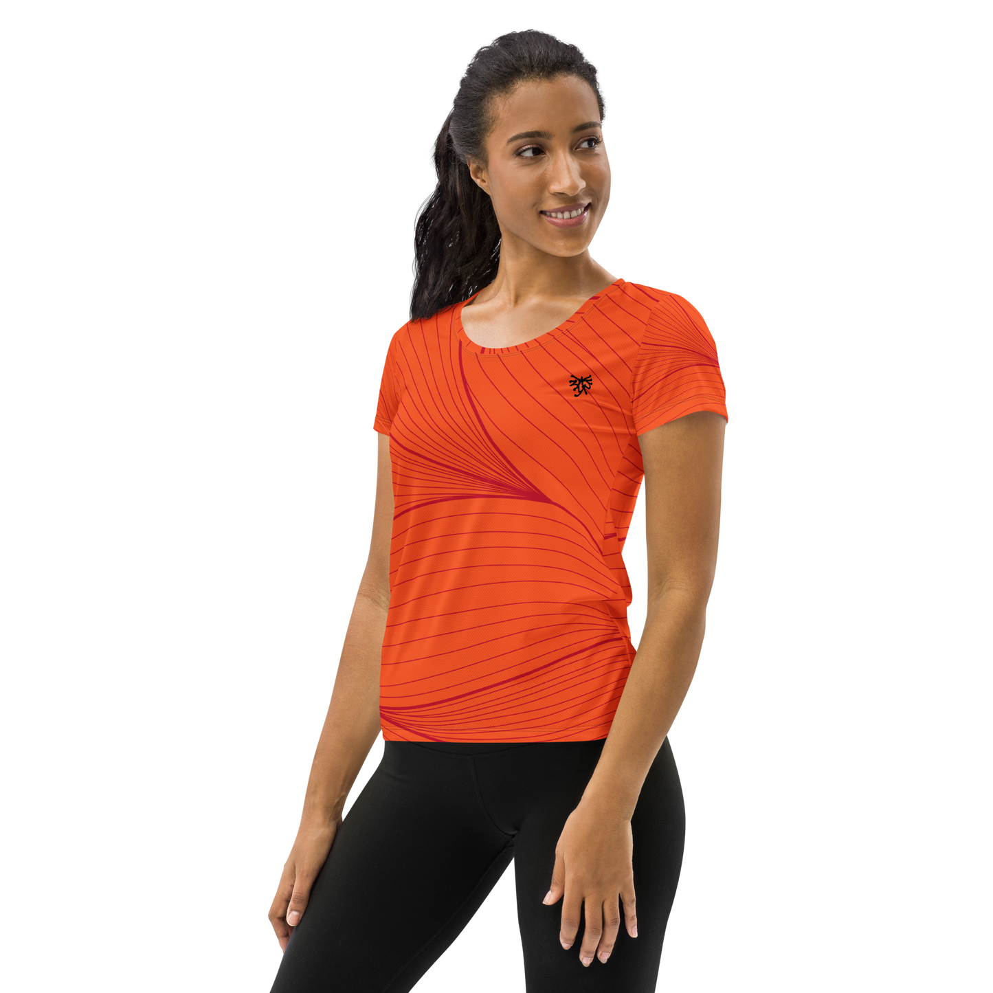 Camiseta deportiva mujer all over