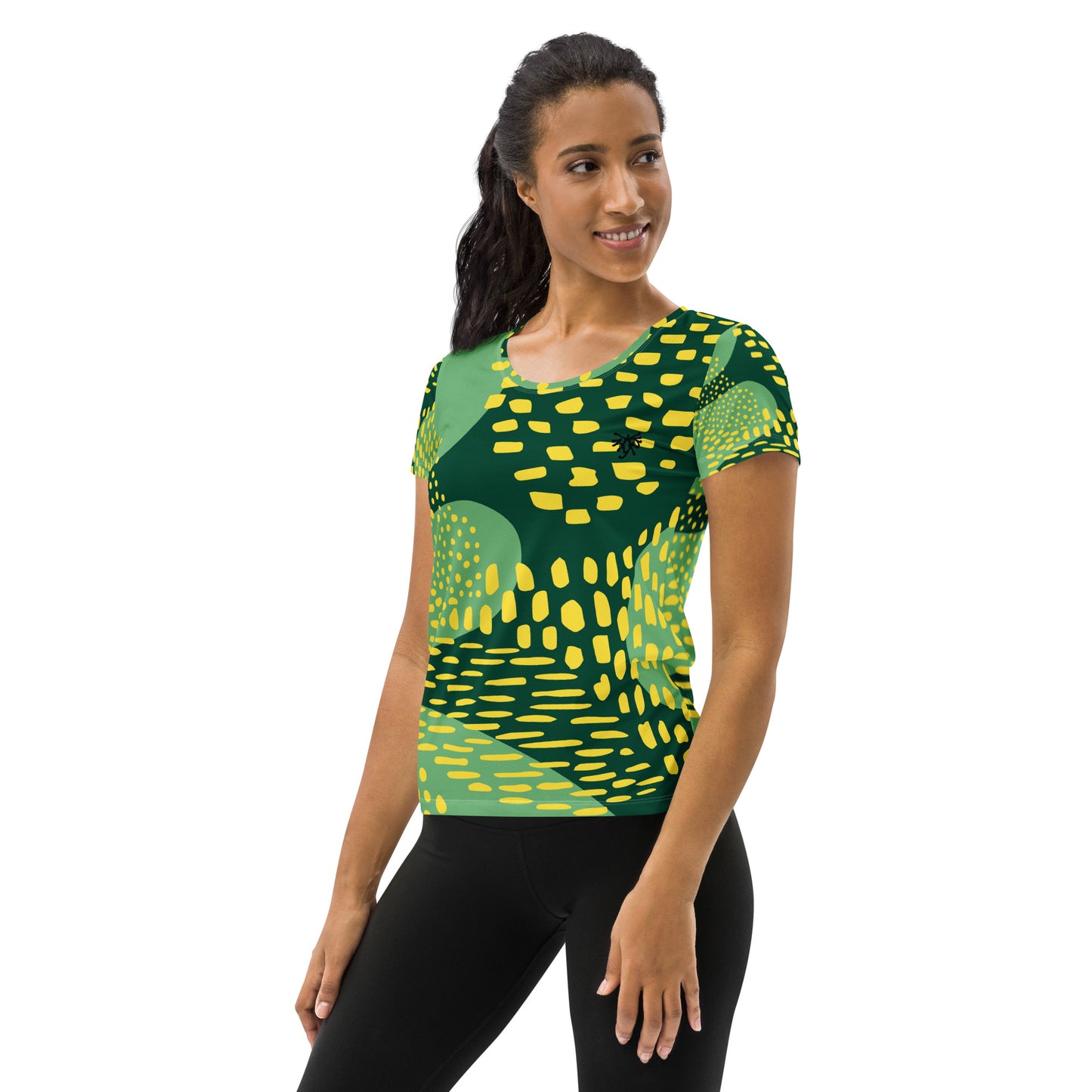 Camiseta deportiva mujer all over