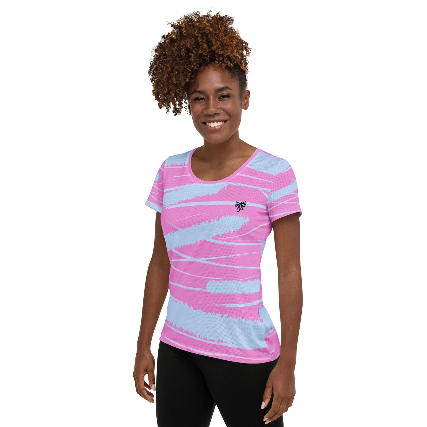 Camiseta deportiva mujer all over