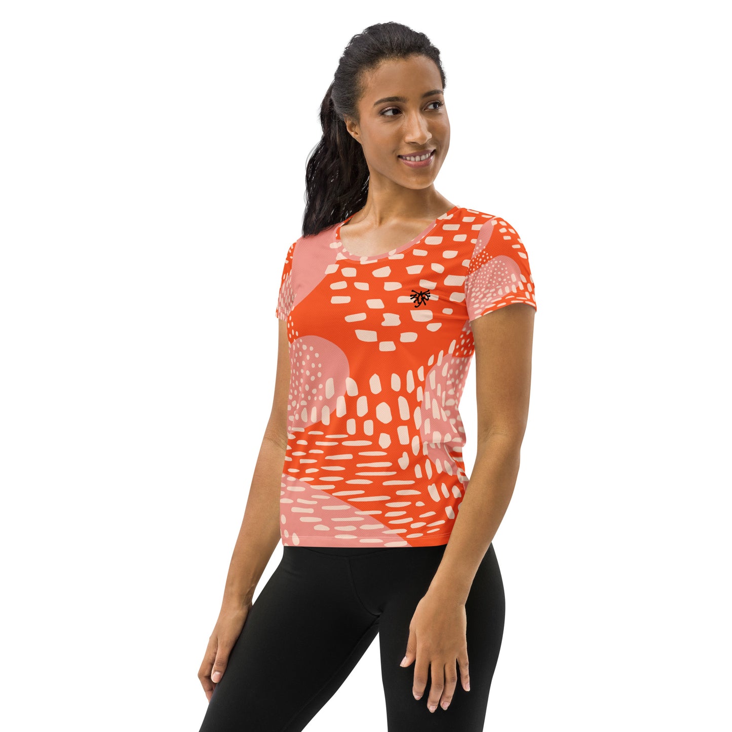 Camiseta deportiva mujer all over