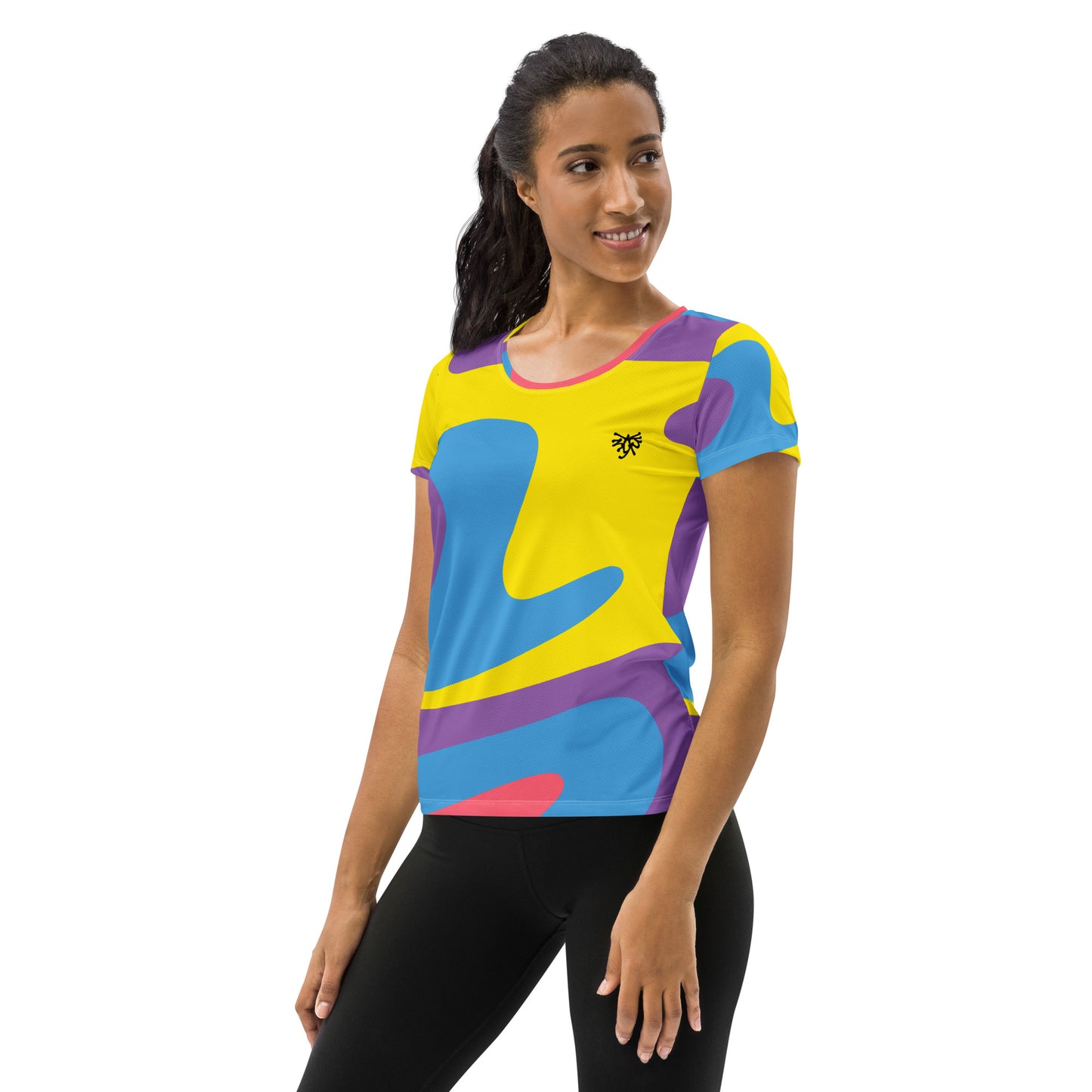 Camiseta deportiva mujer all over