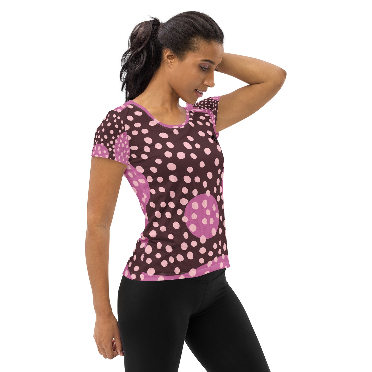 Camiseta deportiva mujer all over