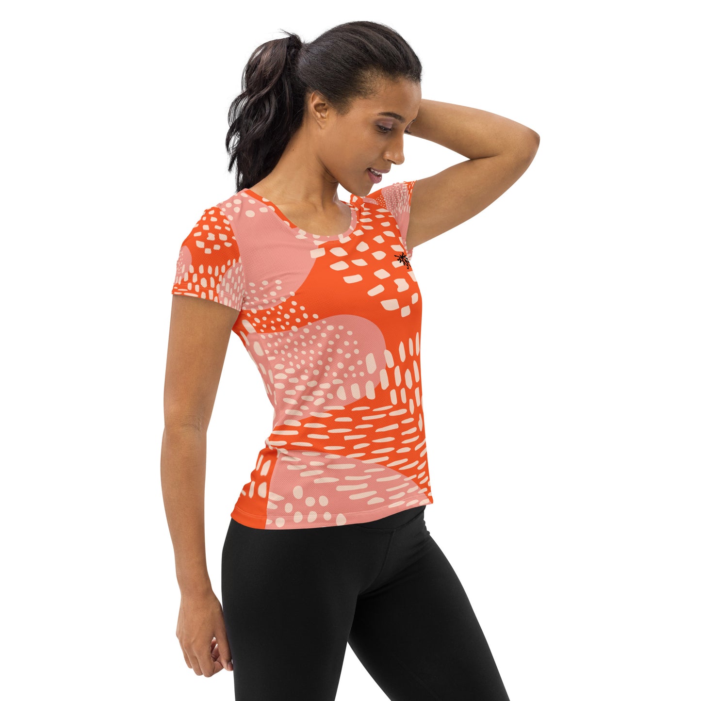 Camiseta deportiva mujer all over