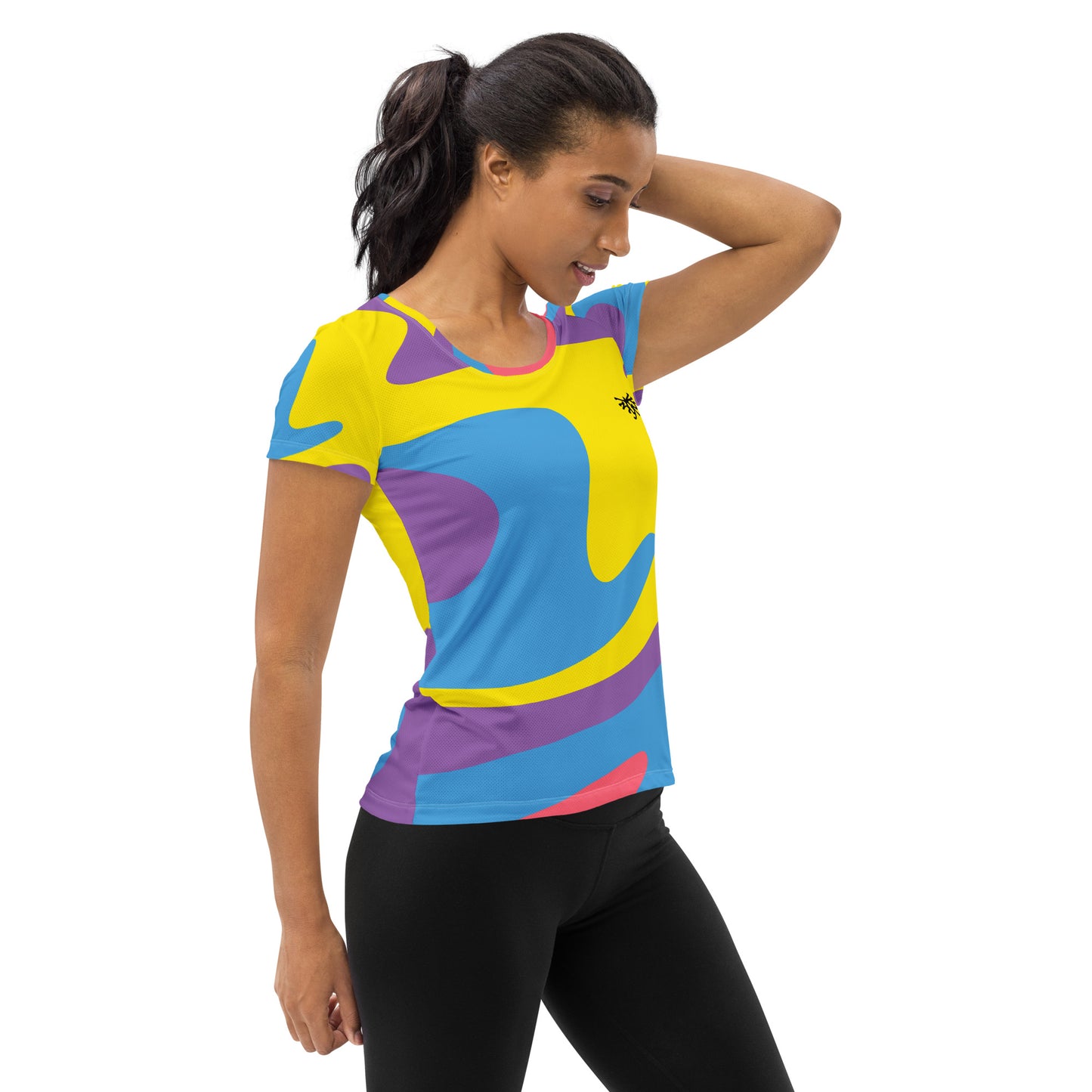 Camiseta deportiva mujer all over