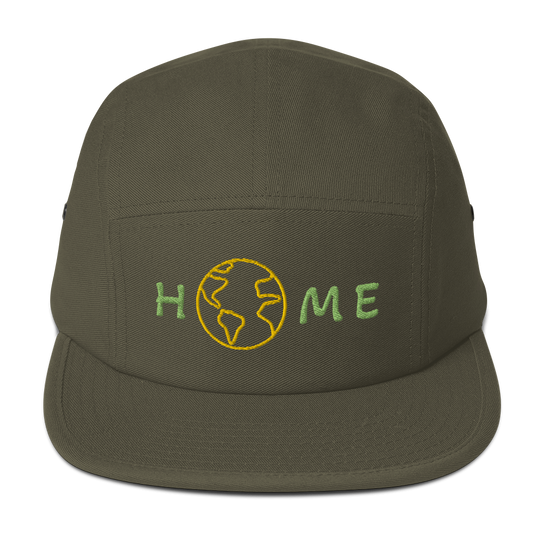 Gorra cinco paneles bodado Home