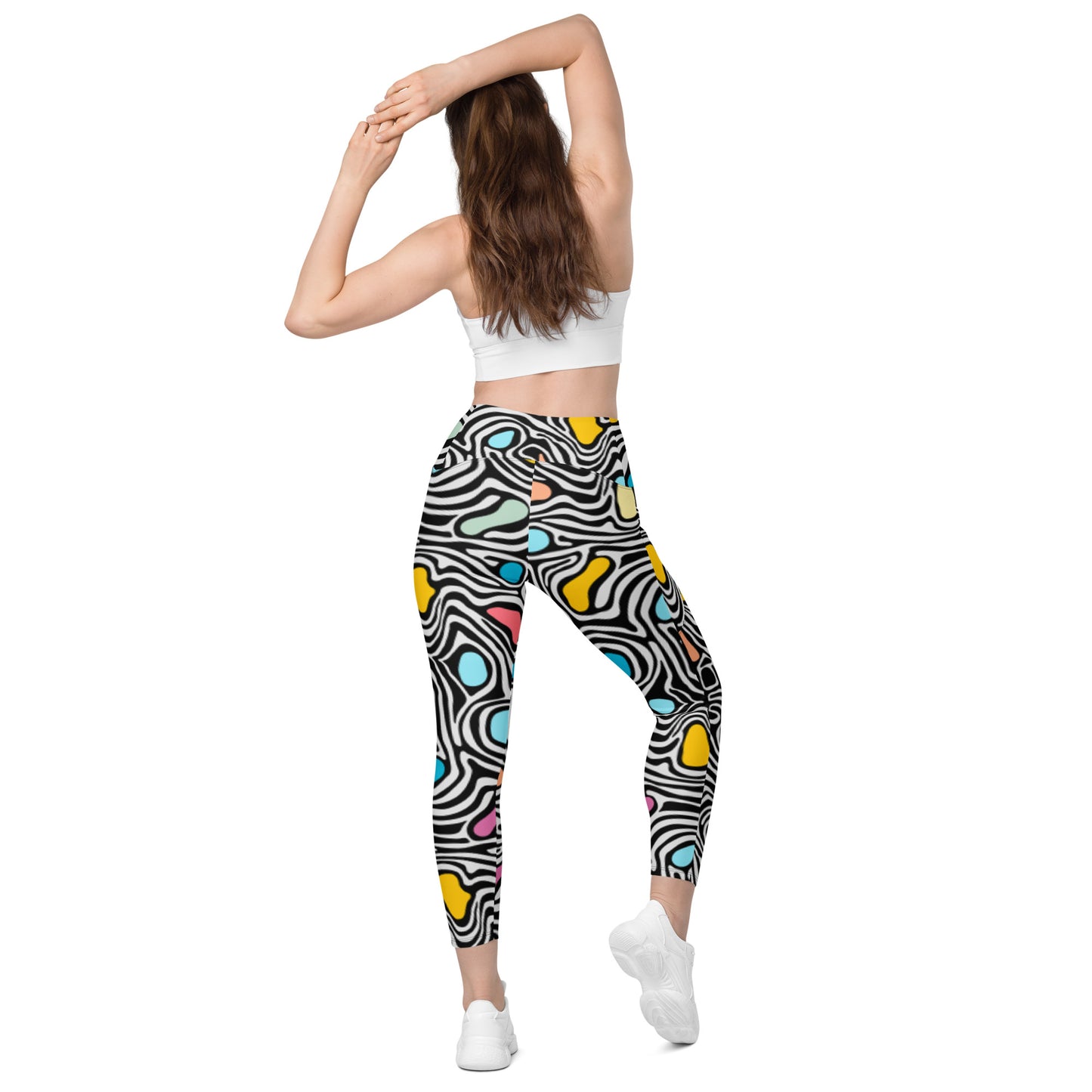 Leggins Cebra con bolsillos