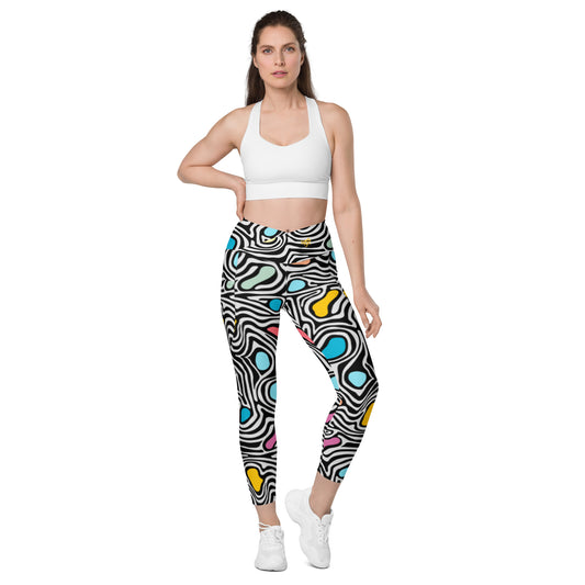 Leggins Cebra con bolsillos