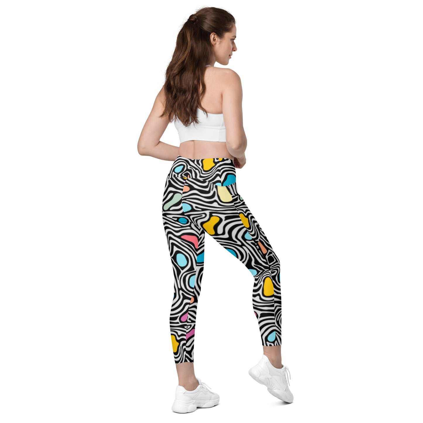 Leggins Cebra con bolsillos