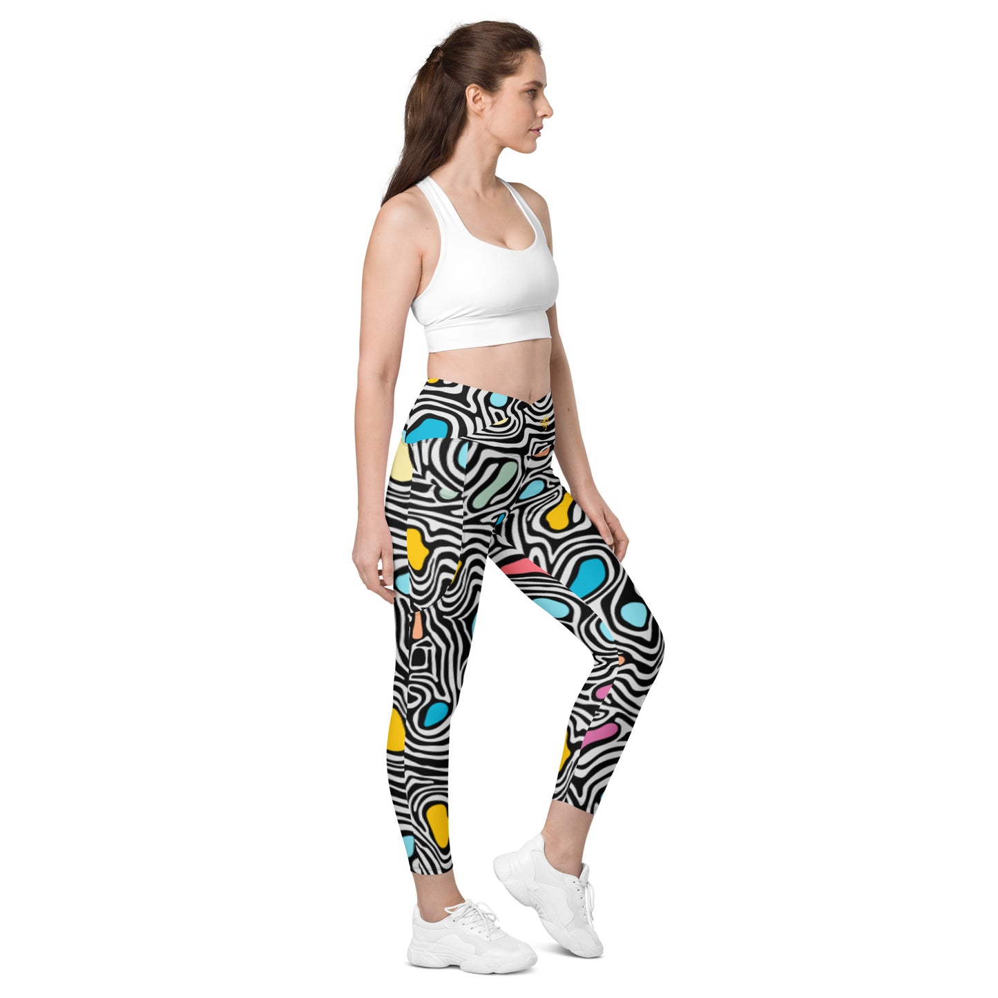 Leggins Cebra con bolsillos