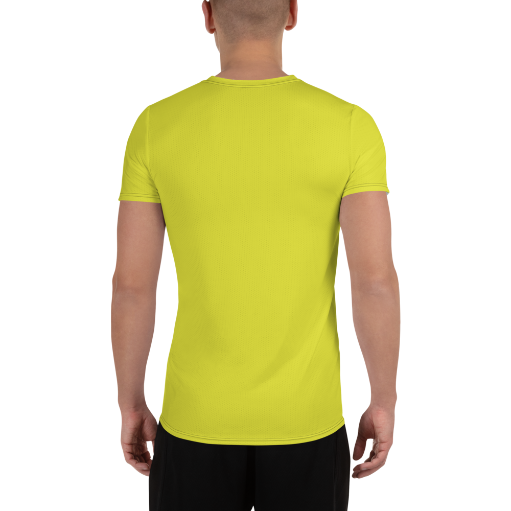 Camiseta deportiva hombre verde claro