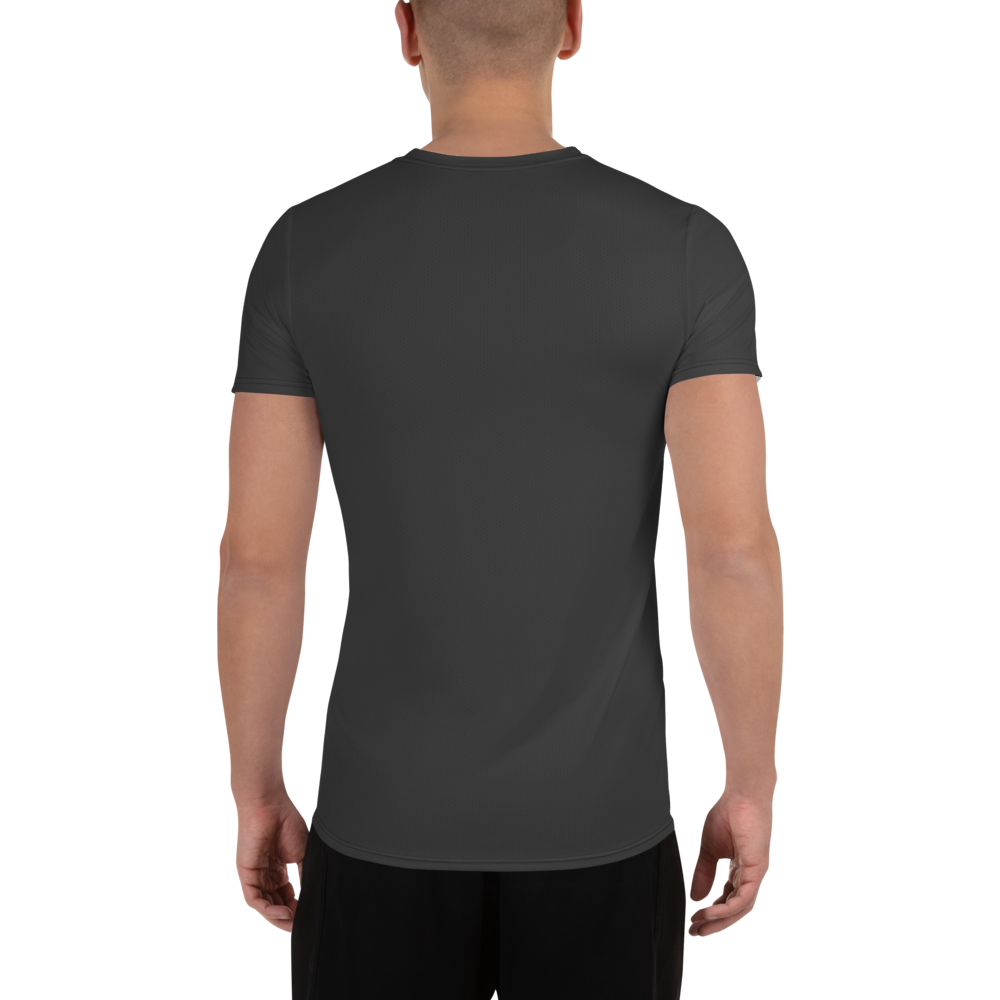 camiseta deportiva hombre gris