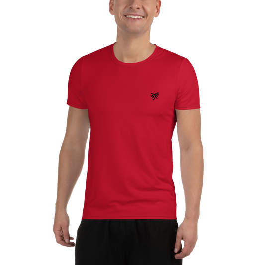 Camiseta deportiva hombre roja