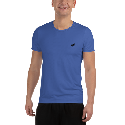 Camiseta deportiva hombre azul marinero