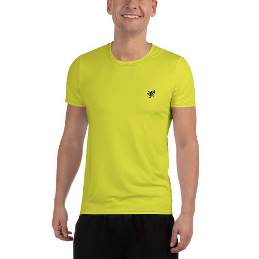 Camiseta deportiva hombre verde claro