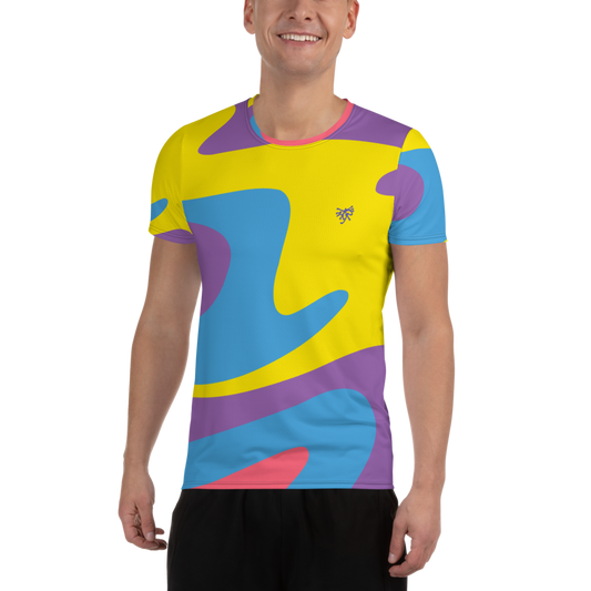 camiseta deportiva hombre aura