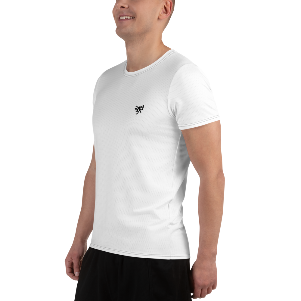 Camiseta deportiva hombre blanca