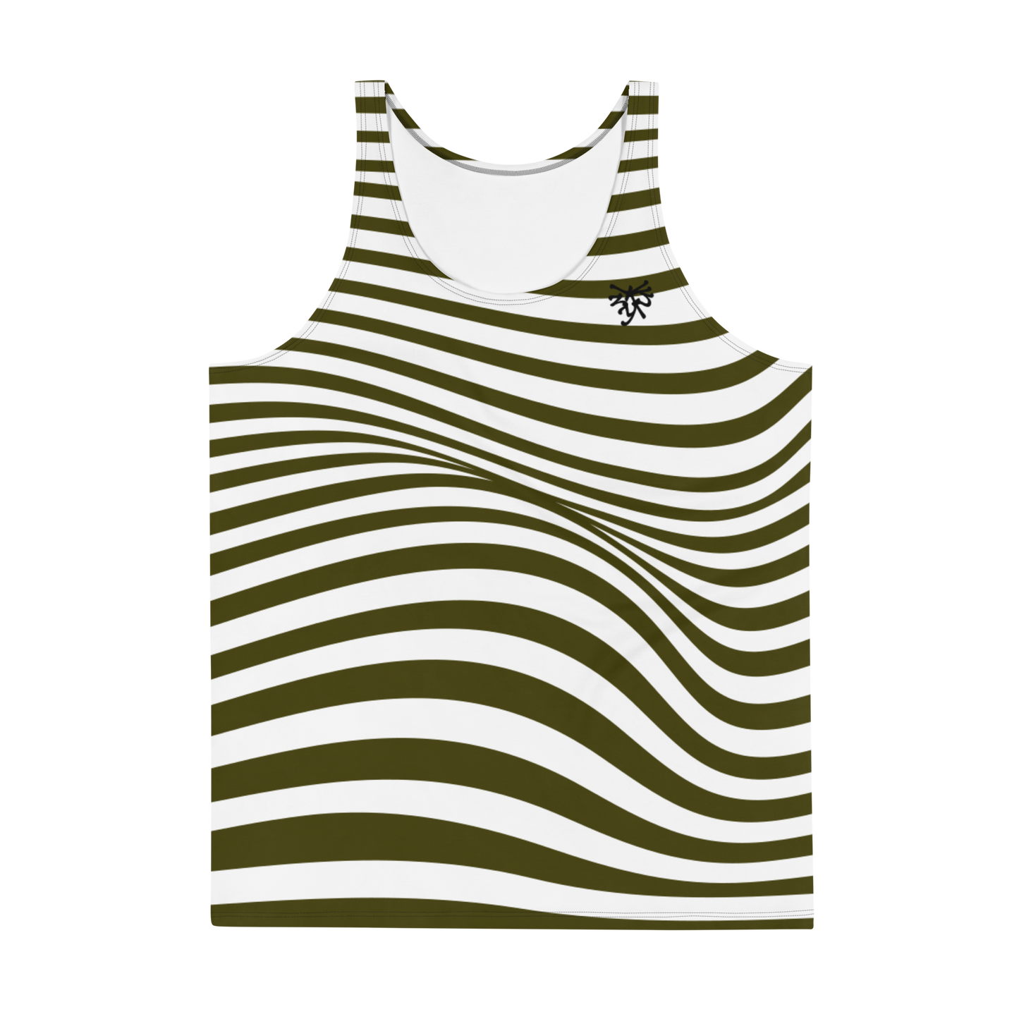 Camiseta tirantas Sinusoidal Blanca