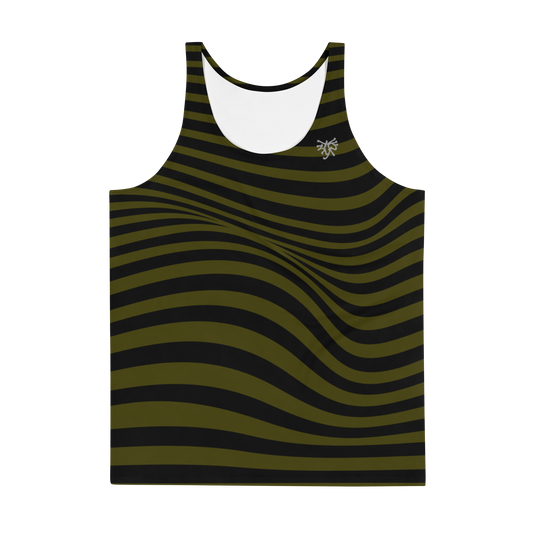 Camiseta tirantas Sinusoidal Verde