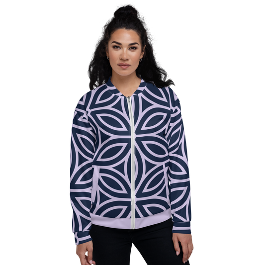 Chaqueta mujer bomber flor seix