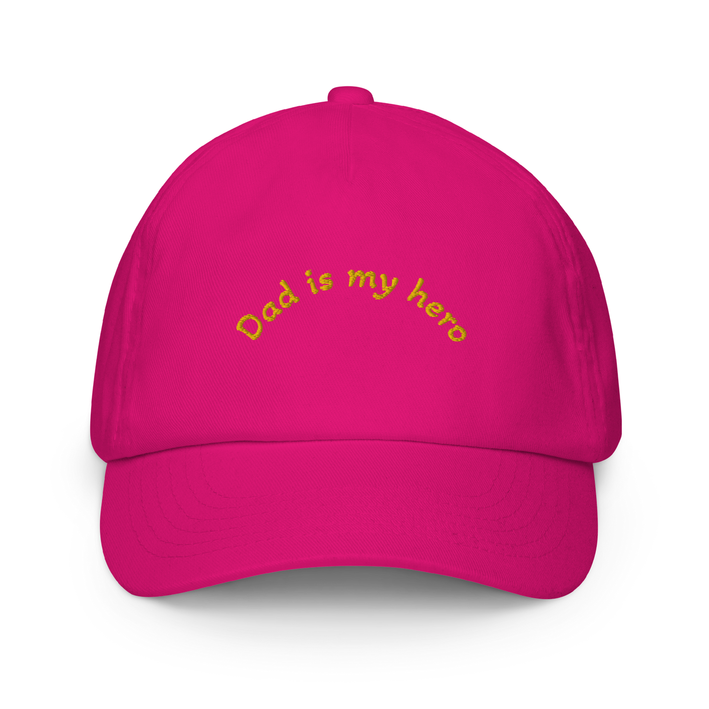 Gorra infantil Dad is my hero