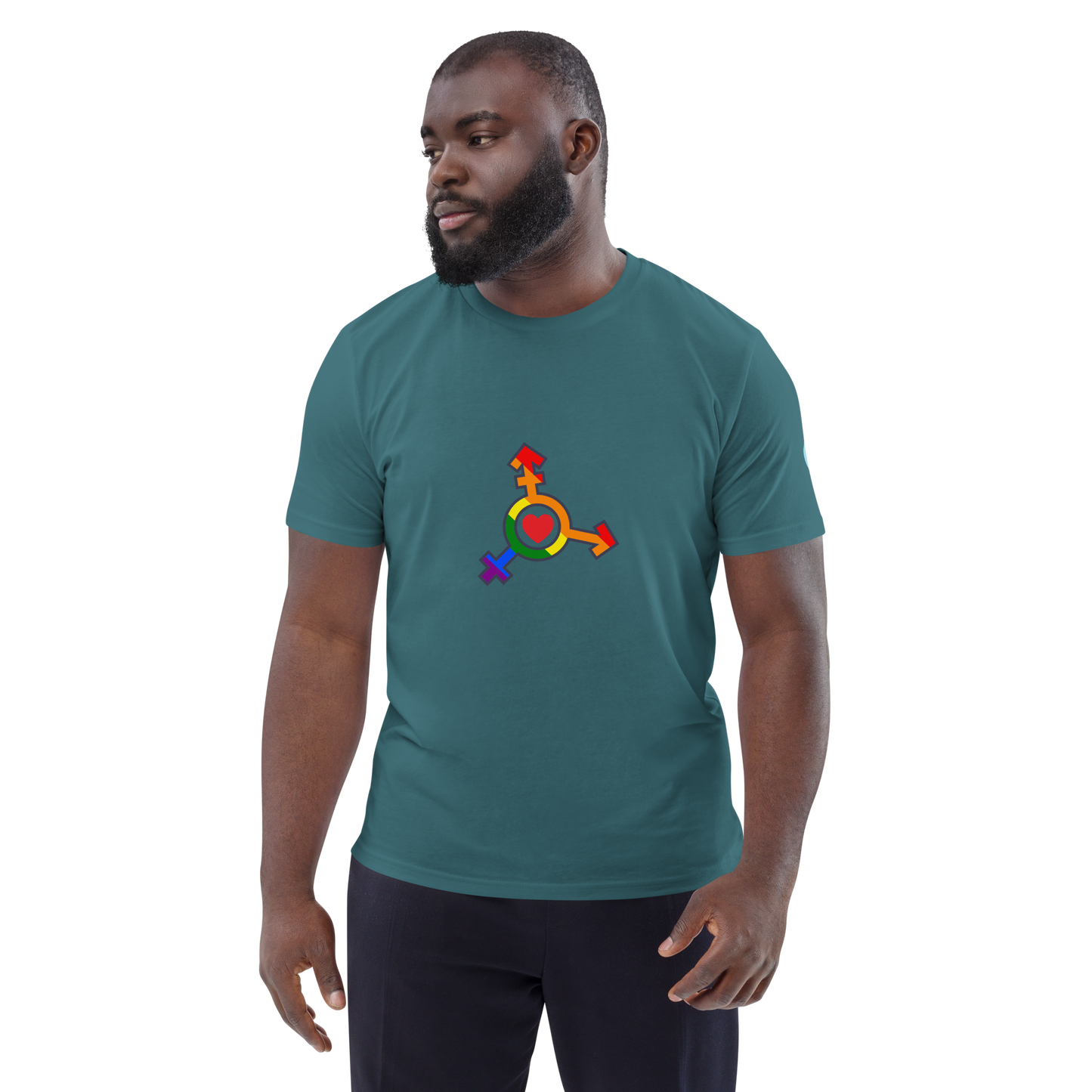 Camiseta de algodón orgánico unisex