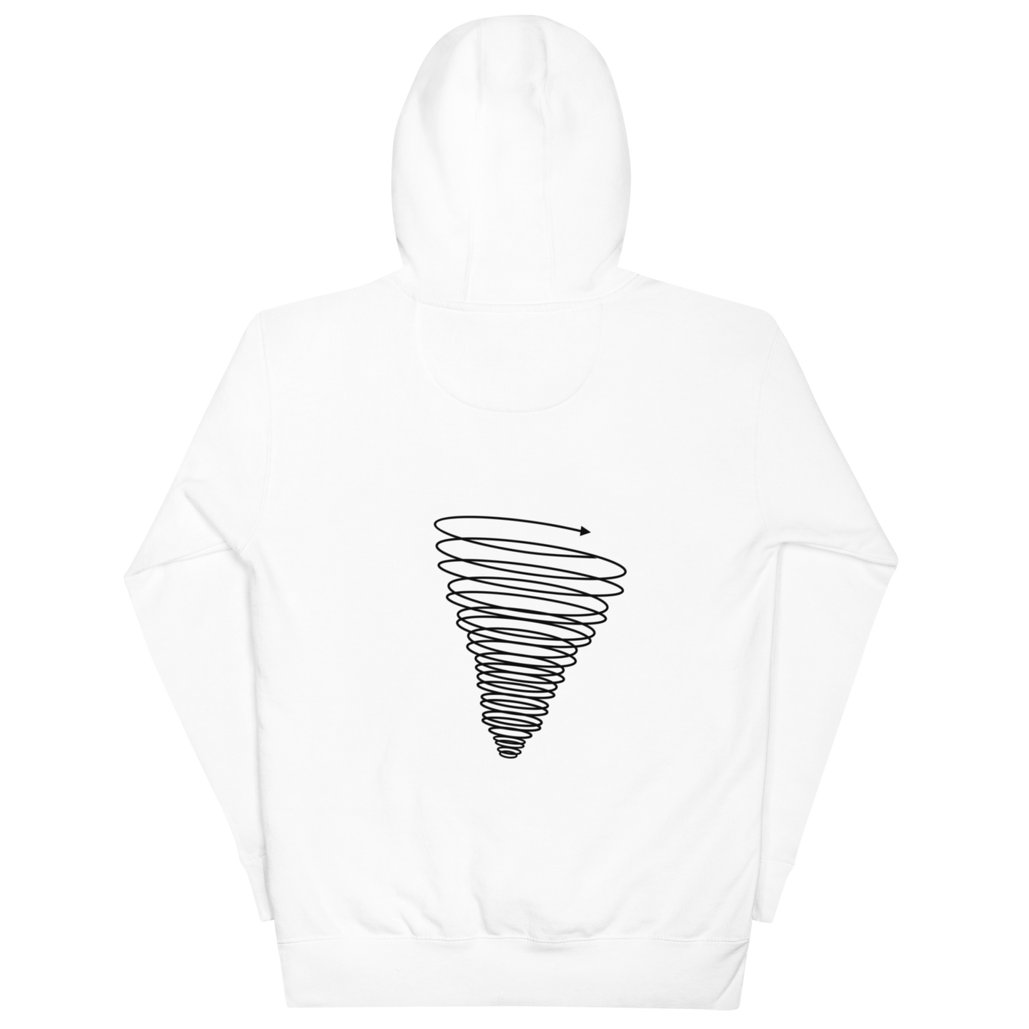 Sudadera Unisex Espiral con capucha